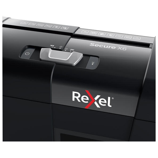 UNIČEVALNIK DOKUMENTOV 6 LISTOV CROSSCUT SECURE X6 REXEL 2020122EU