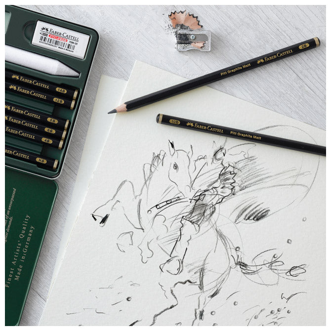 OLOVKA GRAFITNA 10B PITT GRAPHITE MATT FABER-CASTELL 115210