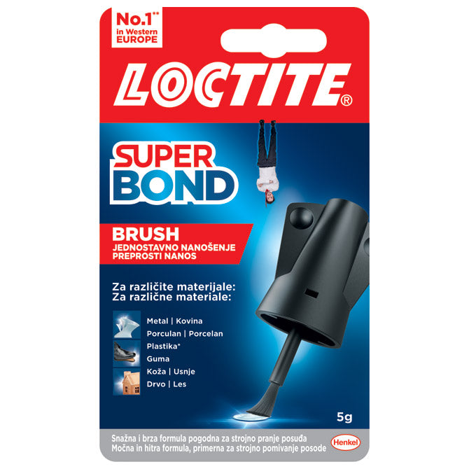 LJEPILO TRENUTAČNO  5G S ČETKICOM LOCTITE SUPER BOND BRUSH 5G HENKEL 2733278 BLISTER