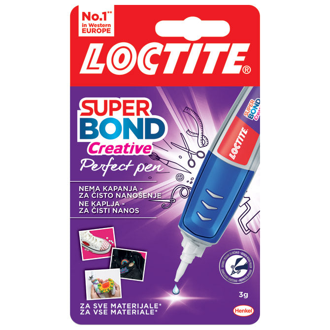 LEPILO TAKOJŠNJE 3G LOCTITE SUPER BOND CREATIVE HENKEL 2734575 BLISTER