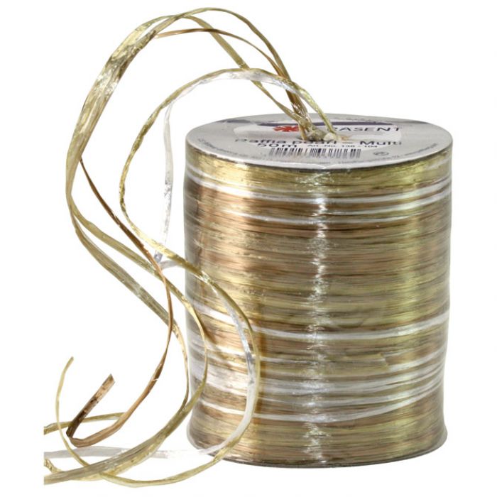 VRPCA UKRASNA 50M RAFIJA-ŠPULA SJAJNA PEARL PRASENT 138-104 MULTIKOLOR * DO ISTEKA ZALIHA
