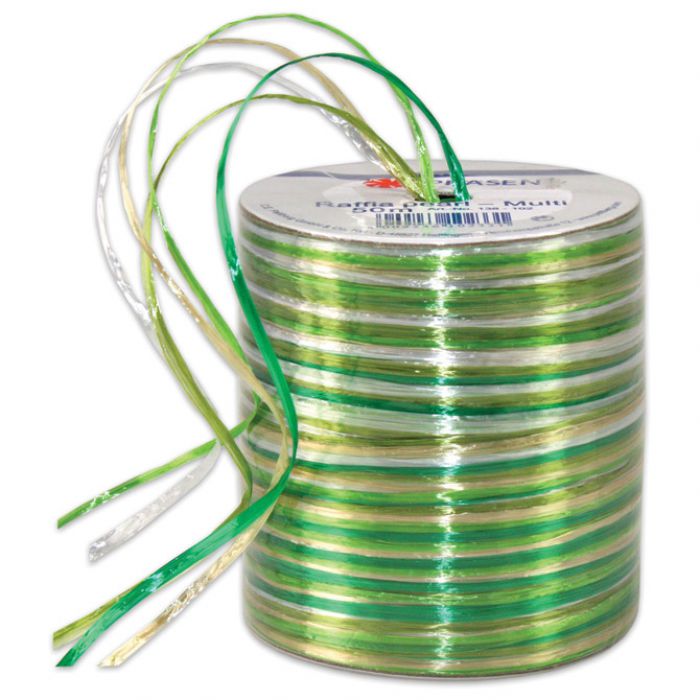 VRPCA UKRASNA 50M RAFIJA-ŠPULA SJAJNA PEARL PRASENT 138-102 MULTIKOLOR * DO ISTEKA ZALIHA