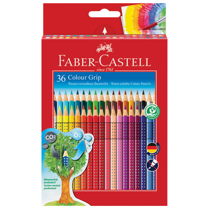 Barvice lesene 36barvni grip 2001 faber castell 112442