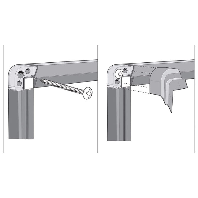 PLOČA MAGNETNA 240X120CM ALUMINIJSKI OKVIR PREMIUM PLUS STEEL NOBO 1915151 BIJELA