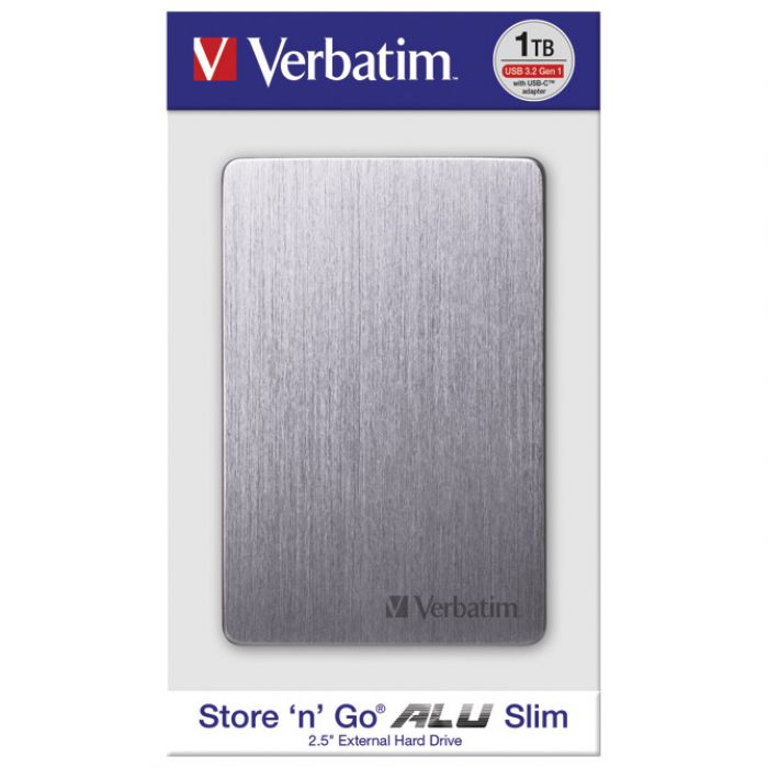 HARD DISK 2.5"     1TB USB 3.2 SLIM VERBATIM 53662 ALUMINIJ