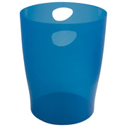 Koš za smeće pp 15l ecobin exacompta 45360d prozirno plavi
