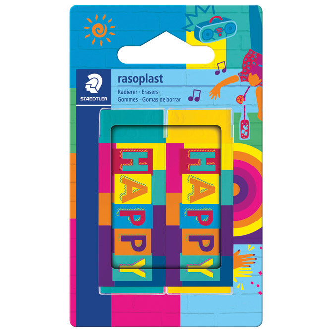 RADIRKA RASOPLAST B20 PK2 HAPPY STAEDTLER 526B2BK2HA BLISTER