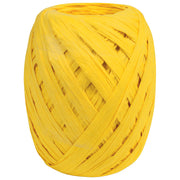 Dekorativni trak 10mmx30m rafija prasent 437-605 rumena
