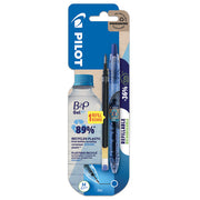 ROLER GEL 0,7 MM BOTTLE TO PEN BEGREEN PILOT BL-B2P-7-BG PLAVI  PLUS  REFIL GRATIS BLISTER