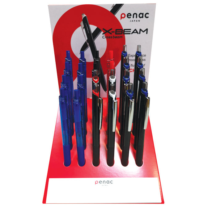 Stalak s olovkama kemijskim pk24 x-beam penac sortirano