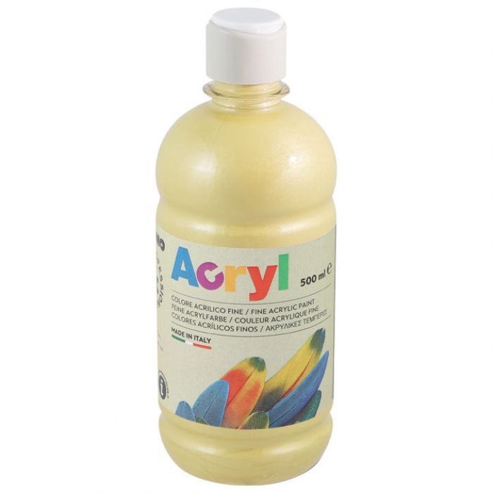 BOJA AKRILNA 500ML PRIMO 4003TA500920 ZLATNA