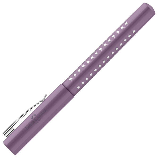 NALIVNI PERO SPARKLE (M) FABER CASTELL 140877 METALIK VIJOLIČNO