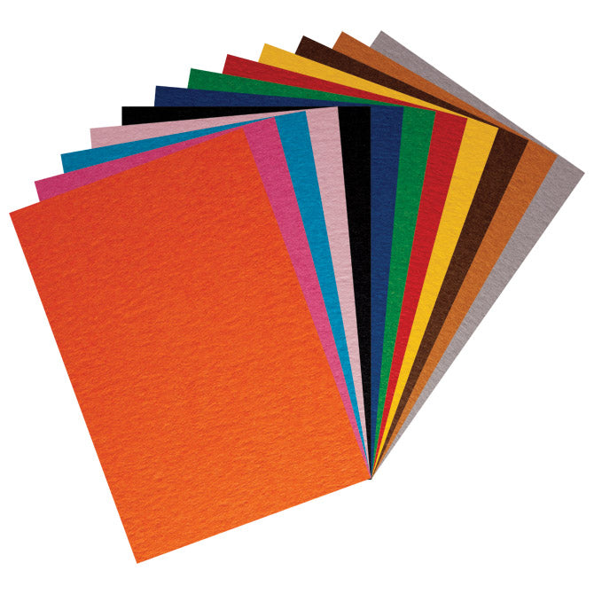 Barvni papir b2 200g bristol colore pk25 (12 barv) fabriano sortirano