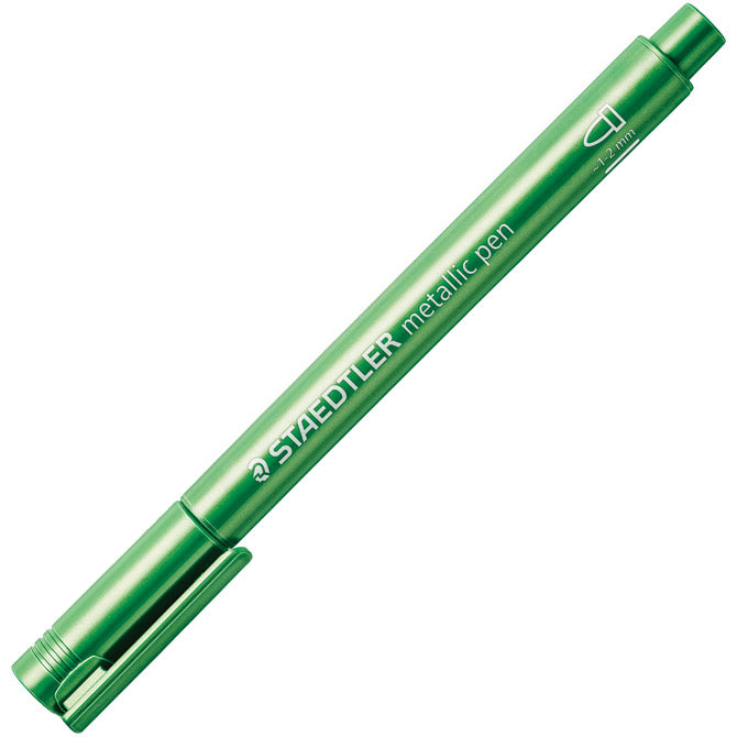 Nepermanentni marker 1-2mm metallic pen staedtler 8323-553 zelen