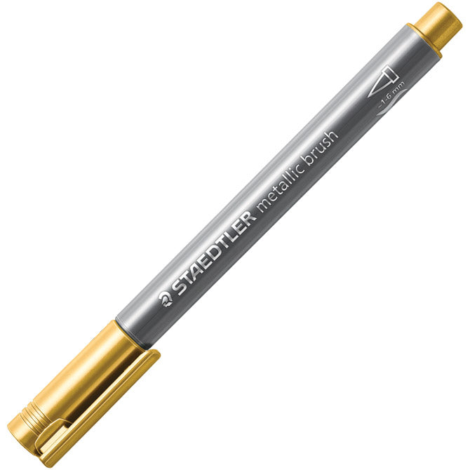 Nepermanentni marker 1-6 mm metalik čopič staedtler 8321-11 zlati