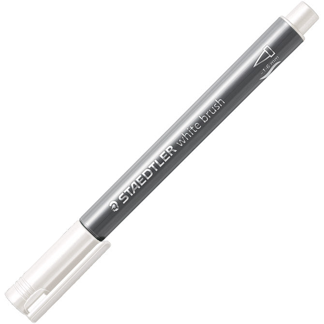 Marker nepermanentni 1-6mm metallic brush staedtler 8321-0 bijeli
