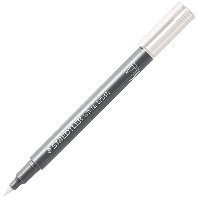 Marker nepermanentni 1-6mm metallic brush staedtler 8321-0 bijeli