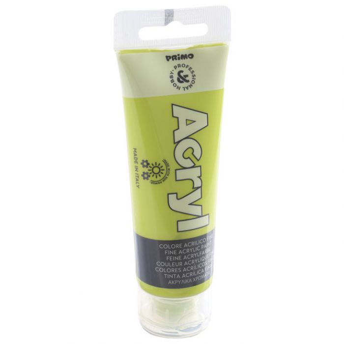 BOJA AKRILNA  75ML PVC TUBA PRIMO 420TA75600 SVIJETLOZELENA