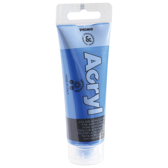 AKRILNA BARVA 75ML PVC TUBA CMP.420TAM75521 METALIK MODRA