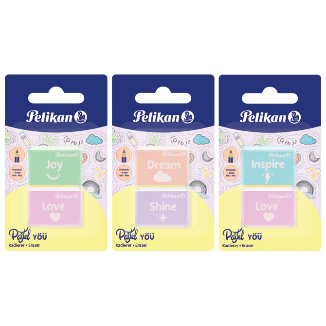 RADIRKA PASTEL PK2 PELIKAN 606196 BLISTER