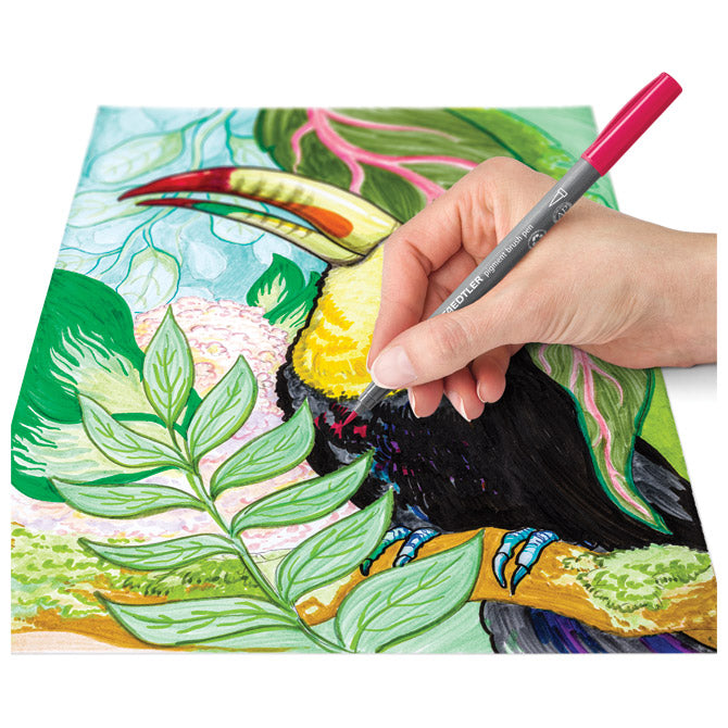 SET LINE ART&BOTANICAL PK10 DESIGN JOURNEY STAEDTLER 61 371-2