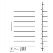 KARTONSKI LOČEVALEC A4 250G PK100 DONAU 8610001-09 BEL
