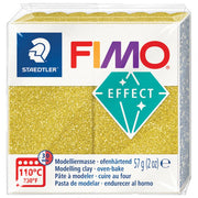 MASA ZA MODELIRANJE   57G FIMO EFFECT GLITTER STAEDTLER 8010-112 GLITTER ZLATNA