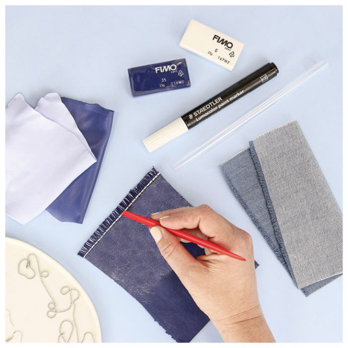 SET ZA MODELIRANJE FIMO SOFT "JEANS EFFECT" STAEDTLER 8025 HTC2 BLISTER * DO ISTEKA ZALIHA