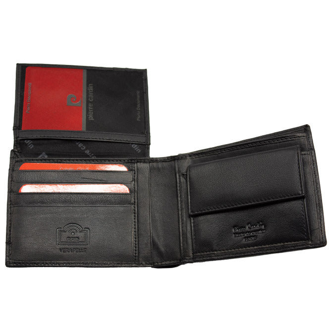 USNJENA DENARNICA MOŠKI PIERRE CARDIN 8806 TILAK83 ČRN