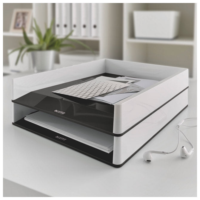 LADICA ZA SPISE WOW LEITZ 53611095 BIJELO-CRNA