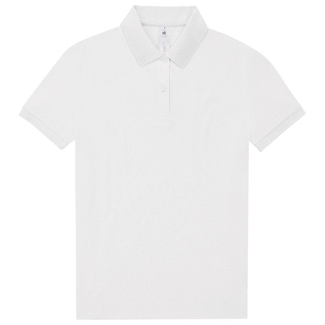 MAJICA KRATKI RUKAVI B&C MYPOLO180 WOMEN 180G BIJELA L
