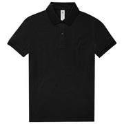 MAJICA KRATKI ROKAVI B&C MYPOLO180 WOMEN 180G ČRNA XS