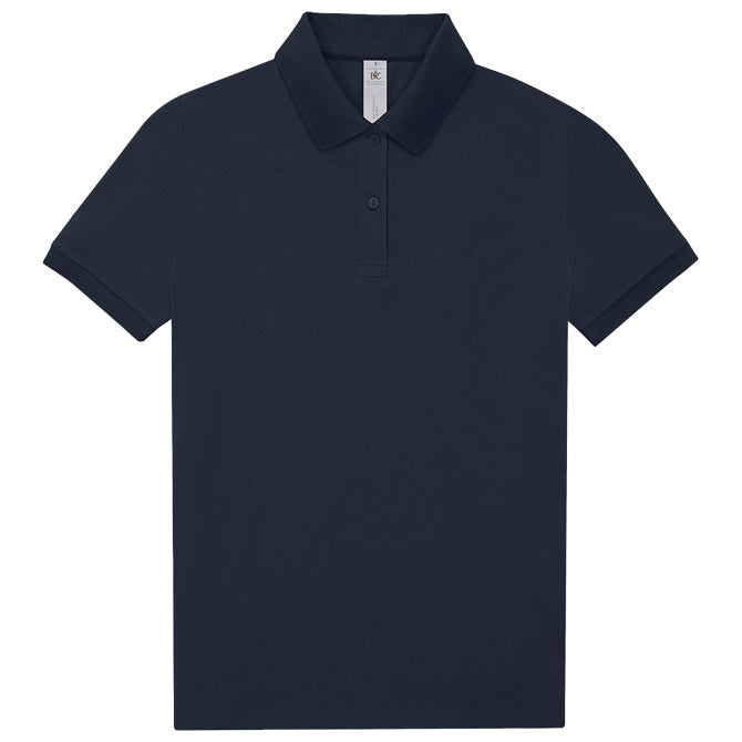 MAJICA KRATKI RUKAVI B&C MYPOLO180 WOMEN 180G TAMNO PLAVA XL