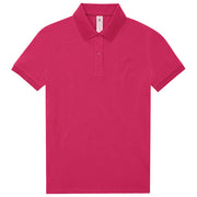 MAJICA KRATKI ROKAVI B&C MYPOLO180 WOMEN 180G ROZA S