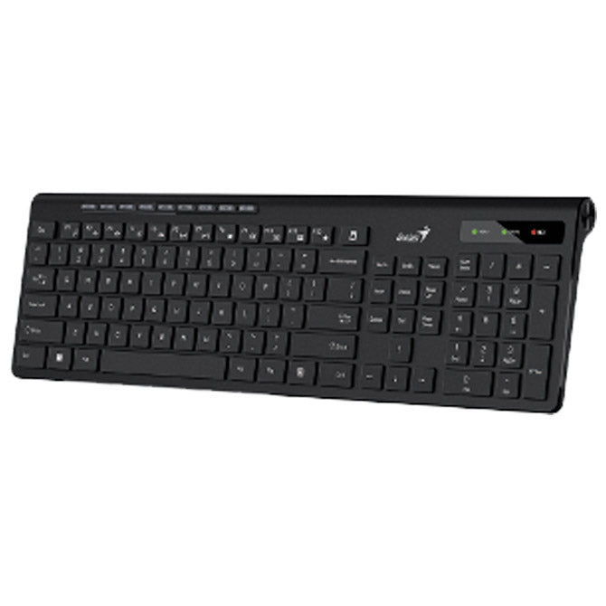 Brezžična tipkovnica KB7230 Slim Genius črna
