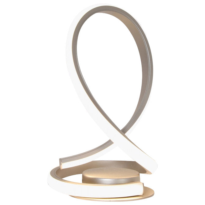 NAMIZNA SVETILKA LED DESIGN SILICON PLUS ALU AVIDE BELA-SREBRNA
