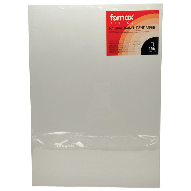 PAPIR-PAUS A3  90G PK250 NATURAL TRANSLUCENT FORNAX