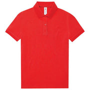 MAJICA KRATKI RUKAVI B&C MYPOLO180 WOMEN 180G CRVENA XS