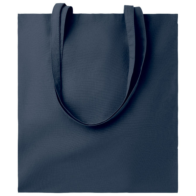 VREĆICE ZA KUPOVINU PAMUČNA 38X42CM-DUGE RUČKE MIDOCEANBRANDS MO9268-85 TAMNO PLAVA