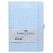 NOTES 14,5X21CM KARO 96L 100G S GUMICOM FABER CASTELL 10 244 358 SKY BLUE