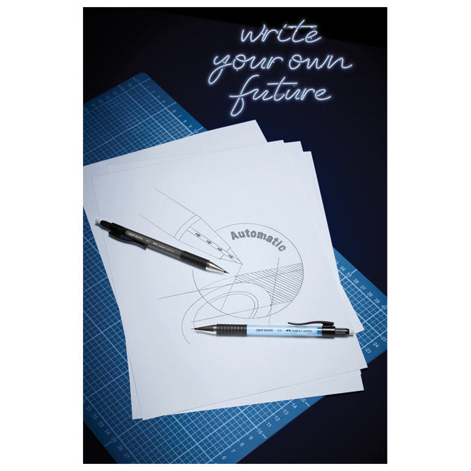 OLOVKA TEHNIČKA 0,5 MM GRIP MATIC FABER CASTELL 137599 CRNA