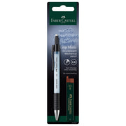 OLOVKA TEHNIČKA 0,5 MM GRIP MATIC 1375 PLUS MINE FABER CASTELL 137597 SKY BLUE BLISTER