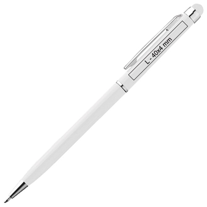 OLOVKA KEMIJSKA METALNA PLUS TOUCH PEN NEW ORLEANS BIJELA