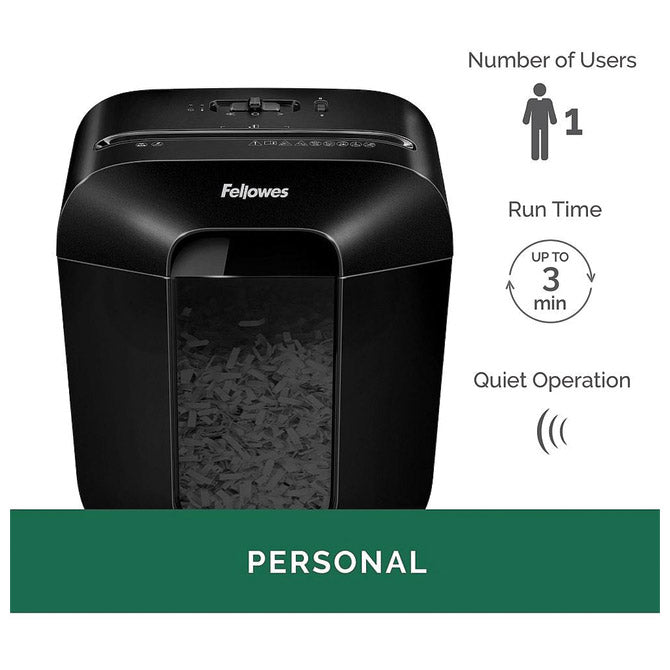 UNIŠTAVAČ DOKUMENTACIJE  6 LISTOVA CROSSCUT POWERSHRED LX25 FELLOWES 4170501