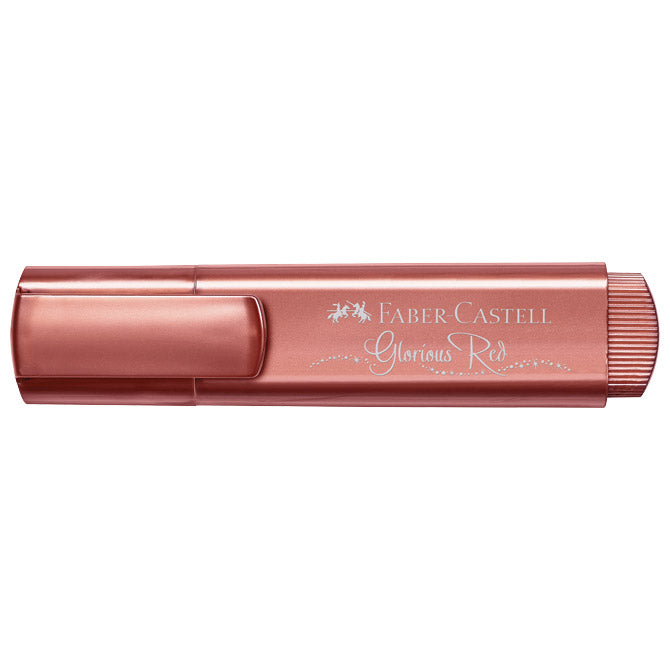 SIGNIR 1-5MM 46 METALNE BARVE FABER CASTELL 154673 RDEČA