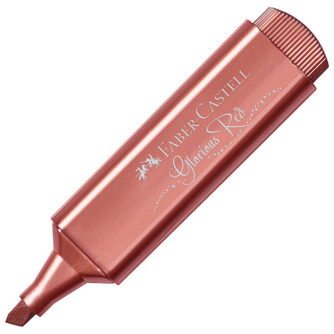 SIGNIR 1-5MM 46 METALNE BARVE FABER CASTELL 154673 RDEČA
