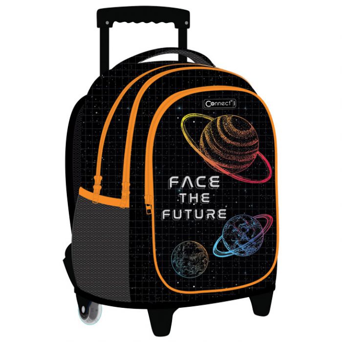 RUKSAK ŠKOLSKI S KOTAČIĆIMA FACE THE FUTURE 24.CONNECT BASIC