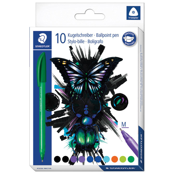 OLOVKA KEMIJSKA BALL 4320M COOL&CUTE PK10 STAEDTLER 4320MC10E1 SORTIRANO BLISTER