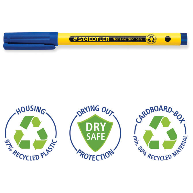 FLOMASTER FINELINER 0,6MM NORIS STAEDTLER 307-3 PLAVI