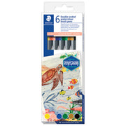FLOMASTER 6BOJA OBOSTRANI AKVAREL "AUSTRALIA" DESIGN JOURNEY STAEDTLER 3001 C6-2 BLISTER
